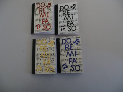 Music Lover Notebook & Pen Gift Set (Do-Re-Mi-So)
