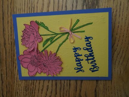 Birthday Flower Card